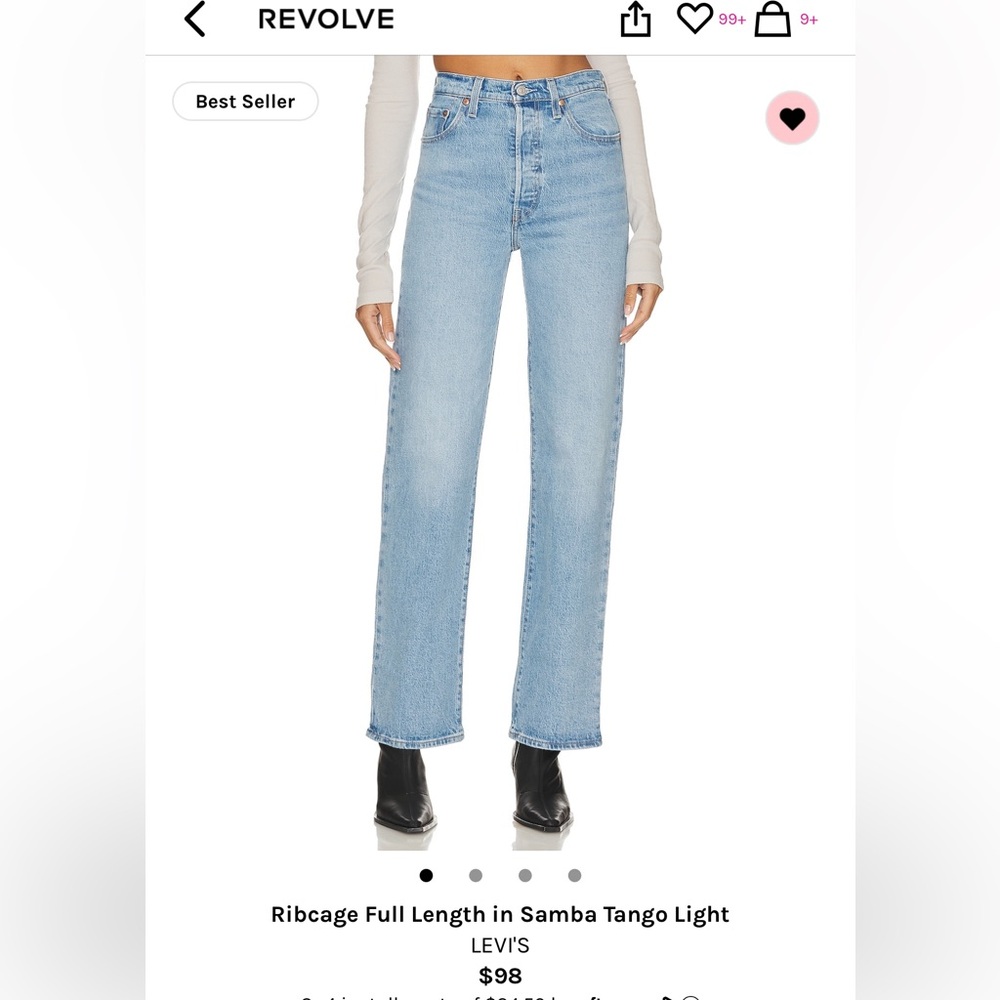 LEVI Jeans from Revolve